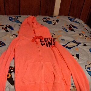 Victoria's Secret Bright Pink Women's Light Jacket, Size S